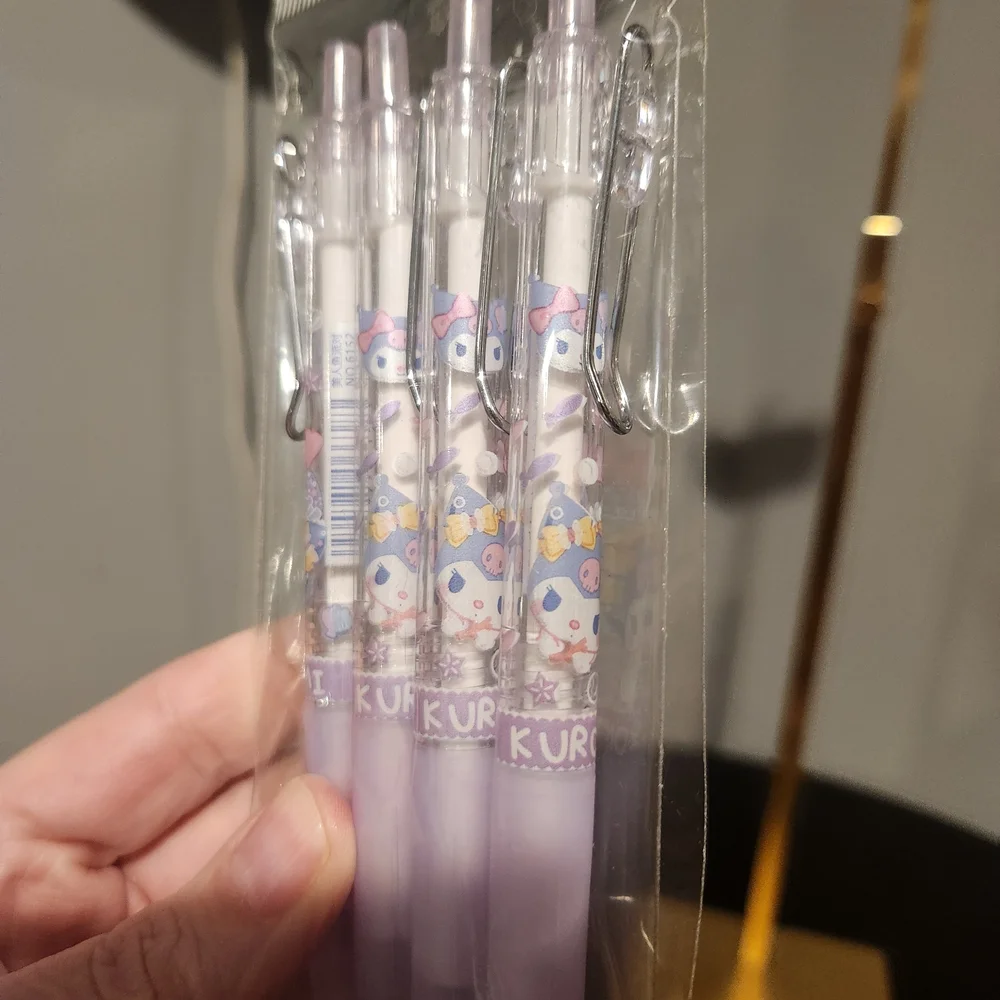 Hello Kitty Party Pen Set - Pink, Purple, Black